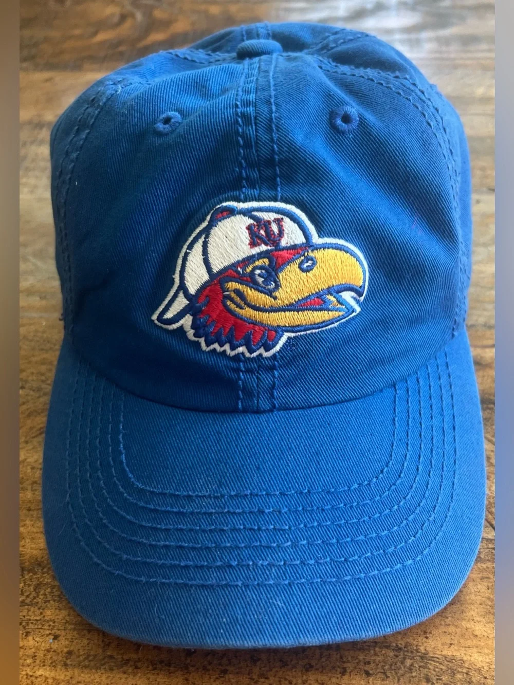 Kansas Jayhawks Youth Adjustable Hat